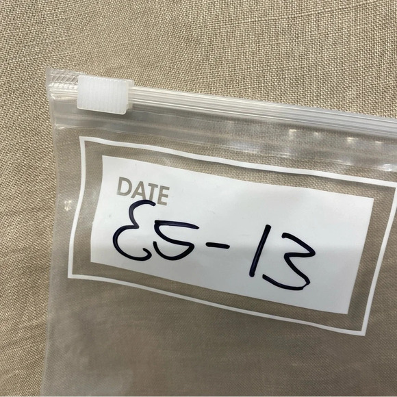 Ecologie Woman Button Down Shirt 2X Tan 100% Linen Embroidered Long Sleeve Top - Picture 10 of 10